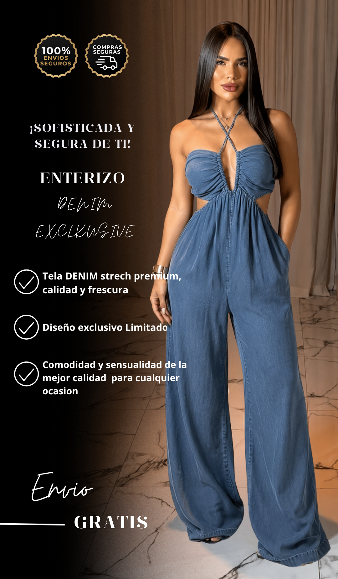 Enterizo Denim exclusive
